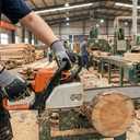 Impact Protection Gloves,Level5 Cut Resistant Work Gloves,Nitrile Coated Heavy Duty Work Gloves, Anti Vibration Gloves For Men,Women (1Pair,Small)