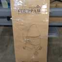 Full-Window pet Stroller 4 Wheels for Cats & Dogs, with Storage Basket,Cup Holder, Travel Puppy/Cats Stroller. (With Zipper Pet Stroller)