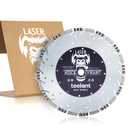 toolant 4.5” Segmented Rim Diamond Saw Blade 1pc for Cutting Masonry, Concrete, Stone, Marble, Granite, Brick, Paver and More, Dry/ Wet Cutting, 7/ 8”-5/ 8” Arbor