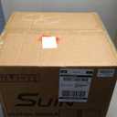 SUIN 3 Ring Binder Bulk 36 Packs -Premium 1'' Binders with Roung Ring Binder, Large 200 Sheet Capacity, Fit 8.5" x 11" US Letter Size Paper, White (1'' White - 36 Packs)