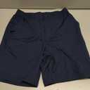 Pudolla Men's Casual Shorts 7"/9"/5" Lightweight Golf Shorts with 3 Pockets Stretch Quick Dry Comfy Work Shorts (Blue, L)