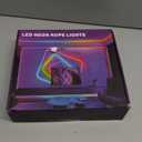 SINLEY Led Neon Rope Lights 60FT,Control with App/Remote,Flexible Led Rope Lights,Multiple Modes,IP68 Outdoor RGB Neon Lights Waterproof,Music Sync Gaming Led Strip Lights for Bedroom Indoor