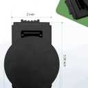 Magnetic Tool Holder for Belt, Strong Magnet Clip-On Belt Holster Magnetic Holster for Screws Nails Hammer Sockets Pliers Screw Driver Trowel Drill Bit Wrench Metal Accessories - 1 Set