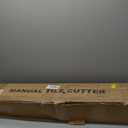 48 Inch Manual Tile Cutter with Cutting Guide, Tungsten Wheel and Dust-Sealed Roller, Heavy-Duty Steel Rail Cutter for Ceramic and Porcelain