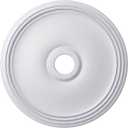 24"OD x 3 5/8"ID x 1 3/4"P Theia Ceiling Medallion (Fits Canopies up to 6 3/4"), Primed