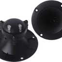 Speakers Tweeter,1 Pair 96Mm Speakers Tweeter Piezo Treble Piezoelectric Portable 3 Inches Diameter 9Mm Horn