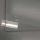 Seelenruhe Tempered Glass Cutting Boards for Kitchen Counter, Clear Cutting Boards for Countertop, NonSlip, HeatResistant, Easy to Clean, Kitchen Decoration, 16x12 & 12x8 2PCS