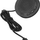 Conference USB Microphone, USB Speakerphone Conference Speakerphone Conference USB Omnidirectional Microphone for Live Broadcast