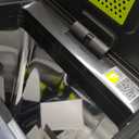 EKO Deluxe Mirage-T 50 Liter / 13.2 Gallon Touchless Rectangular Motion Sensor Trash Can, Matte Stainless Steel Finish