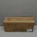 Cutlery Holder with Drain Holes, Silverware Caddy for Party Countertop, 3pcs Bins Set Utensil Holders for Spoon and Fork, White