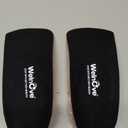 Plantar Fasciitis Heel Support Inserts - Welnove Premium Arch Support Heel Cushion Cups for Heel Pain Heels Spur Achilles Tendonitis - Orthotic Shoe Insert for Women's 6-9, Men's 5-8 (1 Pair) (Small (Pack of 2), Black)