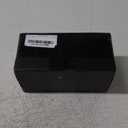 2.25 Inch LED Exhaust Tip Tailpipe Tip 60mm Straight Carbon Fiber Style Bolt Clamp On for Cars HTRACING (Red Light)