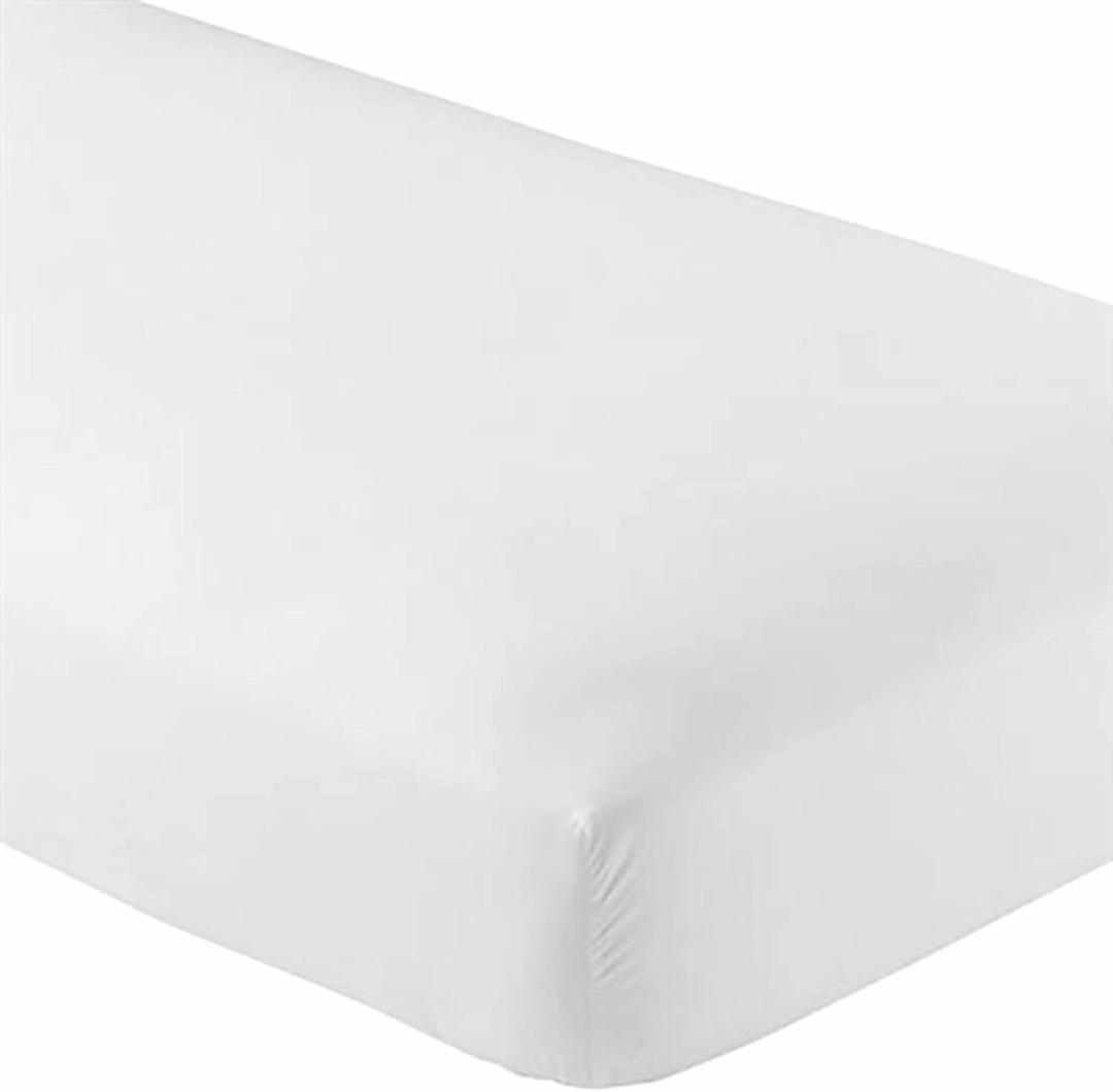 Microfiber 2 Twin XL Fitted Bottom Bed Sheets (2-Pack) 1800 Ultra Soft and Comfy - 15" Deep Pocket, 39" x 80" Great for Dorm Room, Hospital & Split King Dual Adjustable Beds (White, Twin XL)