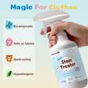 Stain Treater Spray, Stubborn Laundry Stain Remover, 10.5 fl oz | Removes food stains, grease and coffee stains; suitable for clothes, underwear and all kinds of fabrics