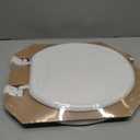 Bemis 400TTA Economy Durable Wood Toilet Seat, Made in USA, Round, White