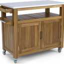 homestyles Maho Brown Outdoor Cart