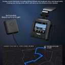 Dash Cam WiFi 2K, Car Camera with APP, External GPS, 1.5'' IPS Screen, Front Dash Camera for Cars, Mini Dashcams, WDR Night Vision, 24H Parking Monitor, Loop Recording, G-Sensor