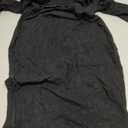 Women's Long Sleeve Bodycon Dress - Maxi Casual Fall Club Party Long Tight Pencil Dresses Black L