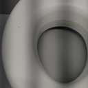 HealthSmart Enhanced Comfort 5" Raised (Round) Toilet Seat Risers for Seniors 5 Slip Resistant Pads FSA/HSA Eligible Padded Toilet Seat Elevation 15.7 x 15.2 x 6.1