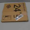 LEDLightsWorld 12 Inch LED Ceiling Light Flush Mount, 4000K Neutral White, 24W 3200LM Modern Round Lighting Fixture, Black Low Profile Ceiling Lights for Bedroom, Living Room, Stairway, Basement