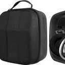 Geekria Shield Case for Large-Sized Over-Ear Headphones, Replacement Protective Hard Shell Travel Carrying Bag with Cable Storage, Compatible with Beyerdynamic DT880Pro, AKG K701 Headsets