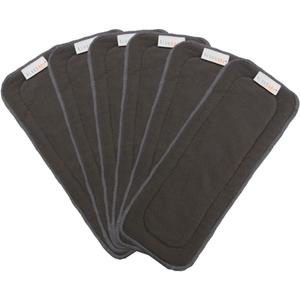 ALVABABY Reusable 5 Layers 6 Pack Inserts for Baby Cloth Diaper and Cloth Diapers Covers 6ZTN