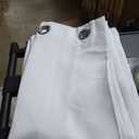 Curtain for Bedroom 300in, Size 100*84 (White)