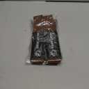 2 x TECEUM Lifting Straps for Weightlifting Gym Strength Training - Wrist Straps with Neoprene Padded Cotton - Men & Women  Ideal for Powerlifting, Bodybuilding & Deadlifts (18" - Beast Mode, Brown)