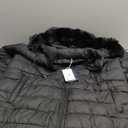 GOLDLADIES Women's Waterproof Long Down Jacket,Warm Winter Hooded Puffer Coat Thickened for Hiking Outdoor (XX-Large, Black)