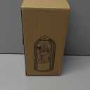 Dustproof Toothbrush Holders with Cover, Rotating Electric Toothbrush and Toothpaste Holder for Bathroom Countertop, 3 Slots Makeup Brushes Organizer, All Green