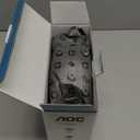 AOC Wireless Headset with Mic for Work, Bluetooth 5.4 Headphones with Noise Canceling Microphone, USB C, 30H, Clear Calls & Mic Mute for PC, Laptop, Cell Phones, Zoom - Black