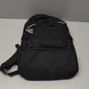 Amazon Basics Travel Laptop Backpack with Multiple Pockets and Compartments for 15.6 inch Laptop, Water Resistant, Spacious with Padded Shoulder Straps, Black | for 15.6 inch Laptop