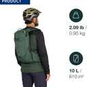 Osprey Raptor 10L Men's Mountain Bike Hydration Pack, Black OS