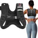 Weighted Vest, 6lb Weight Vest for Men Women, Body Weight Vests Adjustable for Strength Training, Running, Walking, Workout, Jogging, Fitness