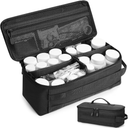 Travel Medicine Bag,Medication Pill Bottle Organizer Empty Case
Medicine Bag For Traveling,Hold Large Pill Bottles,Empty First Aid Bag