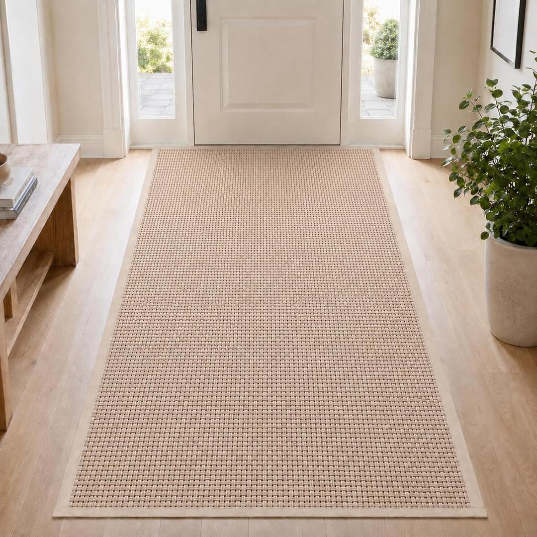 Kitchen Rugs 23.6"x47",Washable Kitchen Runner, Low Profile Entryway Rug, 2'11" x 4'11"