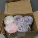 Cindeer 3 x 6 Inch Advent Candles Set of 5 for Advent Wreaths Candle Holder Votive Purple Pink Christmas Pillar Scented Candles for Seasonal Celebration Home Church