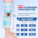 Kids Hinged Knee Brace Children Toddler Knee Immobilizer with Side Stabilizers Pediatric Medical ROM Post Op Knee Brace for Knee Pain Arthritis ACL PCL MCL Meniscus Tear Injuries (Small)