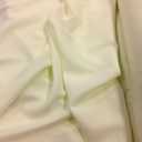 Kalahari Crepe, 58" Wide, 100% Polyester, Fabric by The Yard, Soft, Flowy, Machine Washable, Wrinkle Free, New Ivory, 2 Yards
