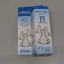 Dr. Browns Natural Flow Level 2 Narrow Baby Bottle Silicone Nipple, Medium Flow, 3m+, 100% Silicone Bottle Nipple, 6 Count