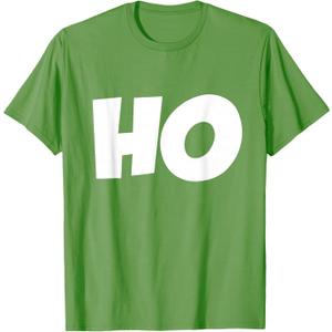 Ho Ho Ho Christmas Shirt Ho Shirt Matching T-Shirts Holidays T-Shirt, S