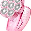 Electric Razors for Women Legs: 120 min Long Time Use Rechargeable Electric Shaver for Women - Waterproof Wet & Dry Hair Remover - Trimmer for Lady Face Public (Pink)