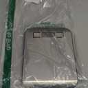 CROWNFUL Food Scale, 11 lb Digital Kitchen Scales with Built-in Coin Battery, Weight Ounces and Grams for Cooking and Baking, 6 Units with Tare Function, LCD Display, 304 Stainless Steel (Silver)
