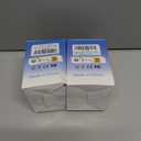 2 x [3 Pack] Compatible with EufyCam 2C/2C Pro/2 Pro/E20/E40 and Google Nest Cam Wall Mount Weatherproof, 360 Rotation Adjustable, Secure & Easy Installation for Indoor/Outdoor Use  White