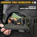 M-Tac Fanny Pack for Men - Small Companion Waist Pack - Tactical Style Belt Bag EDC (Black)