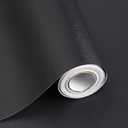 Safiyya Black Peel and Stick Wallpaper 984.2"x17.7"