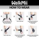 Ankle Compression Sleeves (1 Pair)-Ankle Brace for Achilles Tendonitis, Sprain, Pain Relief, Plantar Fasciitis Ankle Support Socks with Adjustable Strap for Women & Men-S