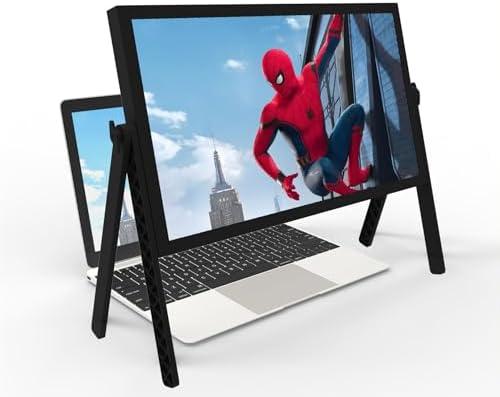 21 inch Screen Magnifier for Laptop ，3D HD Screen Expanders for Movies, Videos, and Gaming, Screen Magnifier with Adjustable Angle Design Amplifier Desktop Magnifying for Seniors Reading (Black)