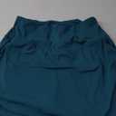 SANTINY Golf Skirts for Women Tennis Skirt High Waisted Skorts for Woman Athletic Pickleball Casual Skort with Pockets (Medium, Indigo)