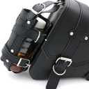 Universal Motorcycle Saddle Bags PU Leather Side Tool Bags for Motorbike Saddle Bag
